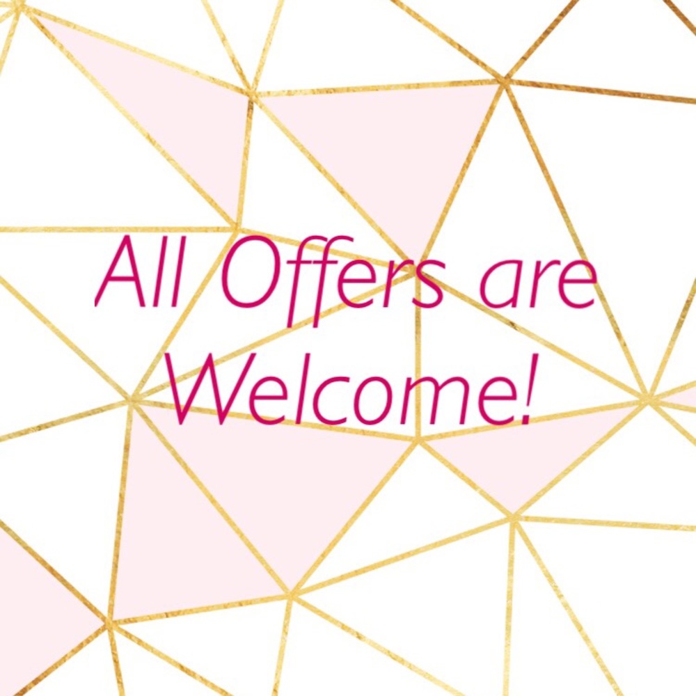 All offers are welcome! 🌸